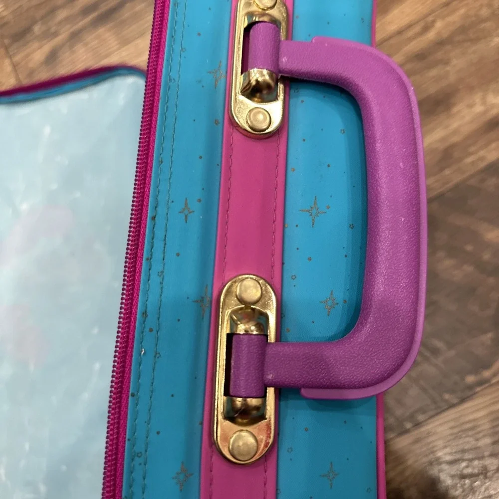 Disney Aladdin Jasmine‎ & Aladdin Kids Luggage Travel Bag Vintage